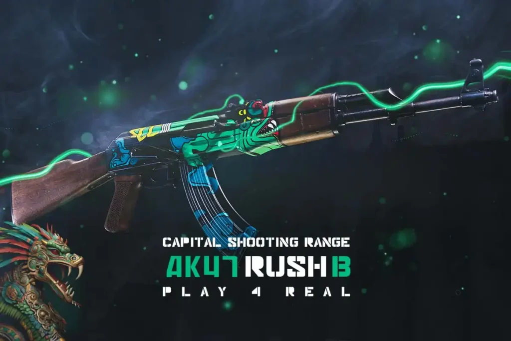 AK47 Rush B CSGO Budapest Schießstand Karabiner