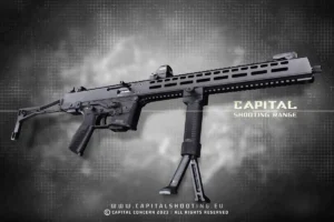 Brügger und Thomet GHM9 Budapest Schießstand Maschinenpistole