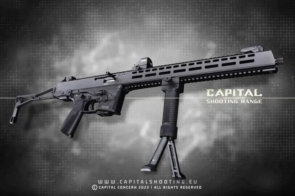 Brugger & Thommet GHM9 Budapest Shooting Maschinenpistole