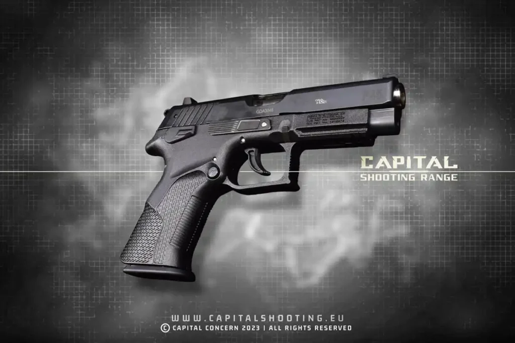 Grand Power P45 Budapest Shooting Pistole