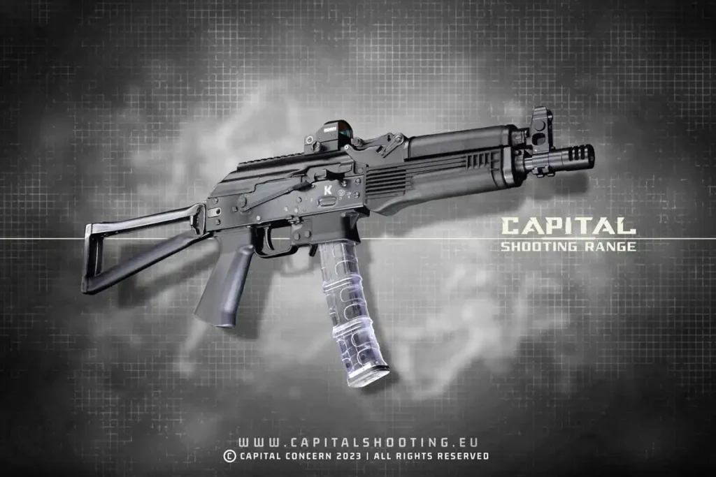 Kalashnikov Saiga-9 Budapest Shooting Maschinenpistole