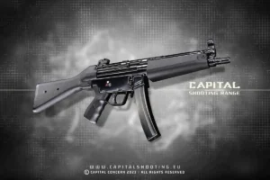 MP5 POF Budapest Schießstand Maschinenpistole