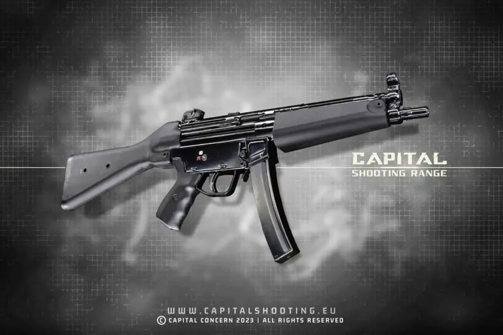 MP5 POF Budapest Schießstand Maschinenpistole