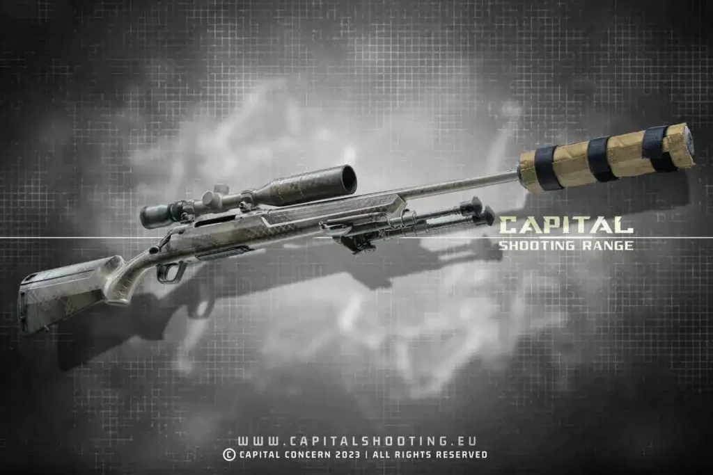 Savage Axis Atech Schalldämpfer Budapest Schießstand Custom Scharfschützengewehr