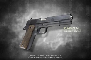 Springfield 1911 45ACP Budapest Schießstand Pistole