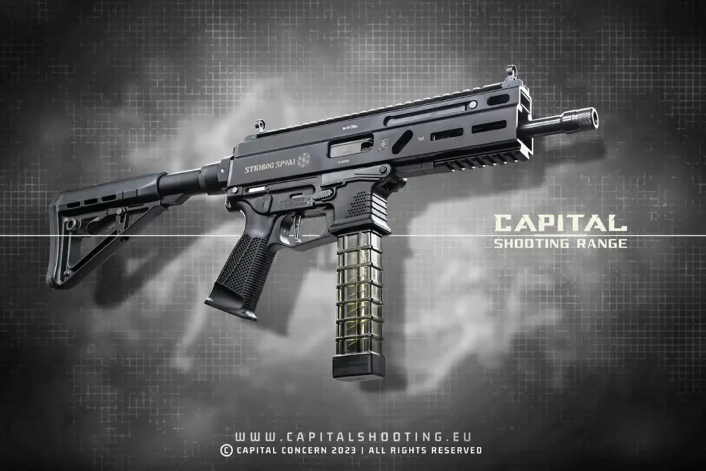 Stribog SP9 A1 Budapest Shooting Maschinenpistole (Submachine Gun)