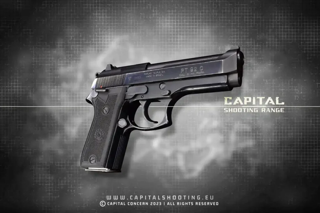 Taurus PT92 C Budapest Shooting Pistole